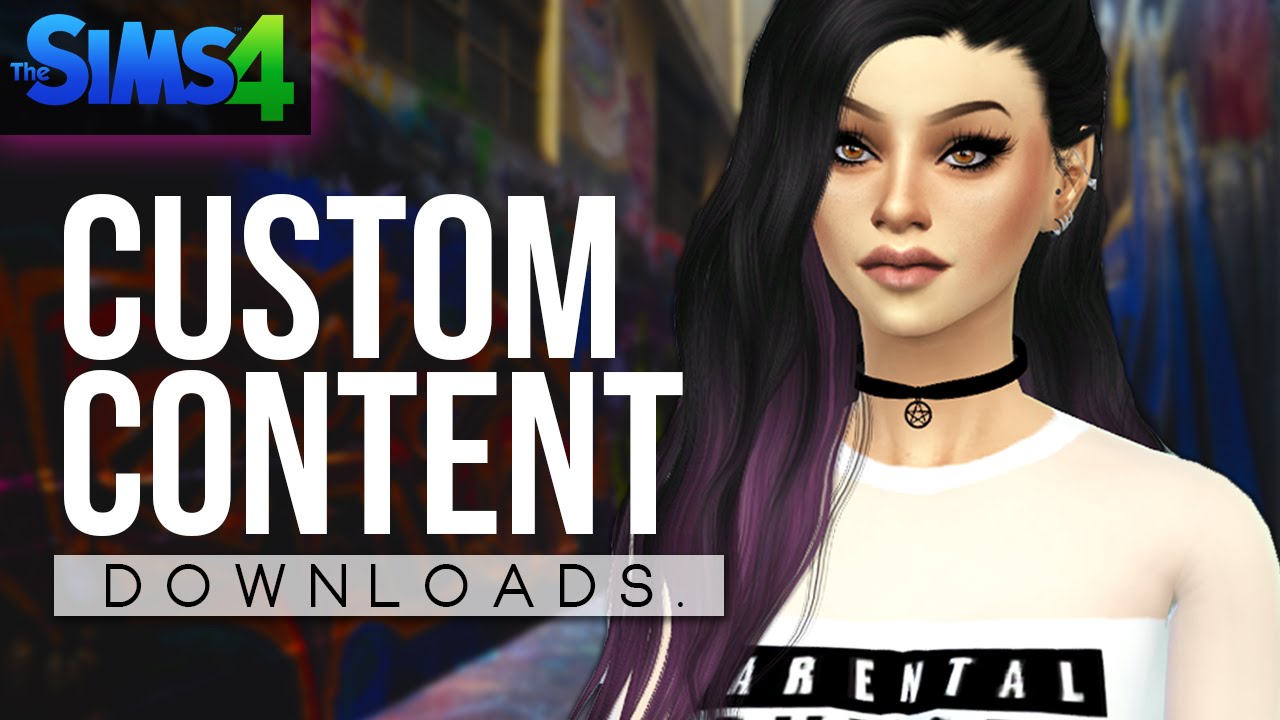 Downloading custom content sims 4